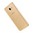 Housse Ultra Slim Silicone Souple Transparente pour Samsung Galaxy A7 (2016) A7100 Or Petit