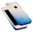 Housse Ultra Slim Transparente Souple Degrade pour Apple iPhone 5S Bleu Petit