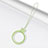 Laniere Porte Cles Strap Universel R07 Vert