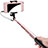 Perche de Selfie Filaire Baton de Selfie Cable Extensible de Poche Universel S11 Or Rose Petit