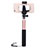 Perche de Selfie Sans Fil Bluetooth Baton de Selfie Extensible de Poche Universel S13 Or Rose Petit
