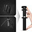 Perche de Selfie Sans Fil Bluetooth Baton de Selfie Extensible de Poche Universel S27 Noir Petit