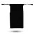 Pochette Velour Coque Universel Noir