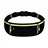 Sacs Banane Ceinture de Course Reglable Etanche Universel L01 Noir