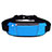 Sacs Banane Ceinture de Course Reglable Etanche Universel S02 Bleu Ciel