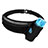 Sacs Banane Ceinture de Course Reglable Etanche Universel S06 Noir