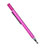 Stylet Tactile Ecran Haute Precision de Stylo Dessin Universel P12 Rose Rouge