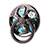 Support Bague Anneau Support Telephone Universel F01 Bleu Ciel