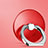 Support Bague Anneau Support Telephone Universel R01 Rouge Petit