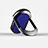 Support Bague Anneau Support Telephone Universel R07 Bleu