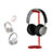 Support Casque Ecouteur Cintre Universel Rouge Petit