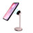 Support de Bureau Support Smartphone Magnetique Aimant Universel Pliable Rotatif 360 B05 Or Rose