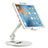 Support de Bureau Support Tablette Flexible Universel Pliable Rotatif 360 H06 pour Huawei MediaPad M3 Lite 10.1 BAH-W09 Blanc