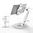 Support de Bureau Support Tablette Flexible Universel Pliable Rotatif 360 H10 pour Microsoft Surface Pro 3 Blanc Petit
