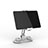 Support de Bureau Support Tablette Flexible Universel Pliable Rotatif 360 H11 pour Apple iPad Air 4 10.9 (2020) Blanc