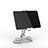 Support de Bureau Support Tablette Flexible Universel Pliable Rotatif 360 H11 pour Apple iPad Pro 12.9 (2020) Blanc
