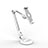Support de Bureau Support Tablette Flexible Universel Pliable Rotatif 360 H12 pour Apple iPad 4 Blanc Petit