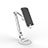 Support de Bureau Support Tablette Flexible Universel Pliable Rotatif 360 H12 pour Apple iPad 4 Blanc Petit