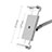 Support de Bureau Support Tablette Flexible Universel Pliable Rotatif 360 K01 pour Huawei MediaPad M3 Petit