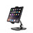 Support de Bureau Support Tablette Flexible Universel Pliable Rotatif 360 K02 pour Samsung Galaxy Tab 4 10.1 T530 T531 T535 Noir