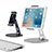 Support de Bureau Support Tablette Flexible Universel Pliable Rotatif 360 K10 pour Apple iPad 10.2 (2020) Petit