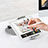Support de Bureau Support Tablette Flexible Universel Pliable Rotatif 360 K10 pour Apple iPad Mini 4 Petit
