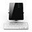 Support de Bureau Support Tablette Flexible Universel Pliable Rotatif 360 K12 pour Samsung Galaxy Tab S5e Wi-Fi 10.5 SM-T720 Petit
