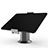 Support de Bureau Support Tablette Flexible Universel Pliable Rotatif 360 K12 pour Samsung Galaxy Tab S7 Plus 12.4 Wi-Fi SM-T970 Petit