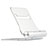 Support de Bureau Support Tablette Flexible Universel Pliable Rotatif 360 K14 pour Apple iPad Air Argent Petit