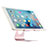 Support de Bureau Support Tablette Flexible Universel Pliable Rotatif 360 K15 pour Samsung Galaxy Tab S7 Plus 5G 12.4 SM-T976 Or Rose Petit