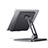Support de Bureau Support Tablette Flexible Universel Pliable Rotatif 360 K17 pour Amazon Kindle 6 inch Gris Fonce