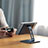 Support de Bureau Support Tablette Flexible Universel Pliable Rotatif 360 K17 pour Apple iPad Air Gris Fonce Petit