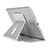 Support de Bureau Support Tablette Flexible Universel Pliable Rotatif 360 K21 pour Samsung Galaxy Tab 4 7.0 SM-T230 T231 T235 Argent Petit