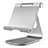 Support de Bureau Support Tablette Flexible Universel Pliable Rotatif 360 K23 pour Apple iPad 2 Argent