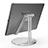 Support de Bureau Support Tablette Flexible Universel Pliable Rotatif 360 K24 pour Apple iPad Air 5 10.9 (2022) Argent