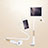 Support de Bureau Support Tablette Flexible Universel Pliable Rotatif 360 T30 pour Apple iPad Mini 5 (2019) Blanc Petit