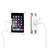 Support de Bureau Support Tablette Flexible Universel Pliable Rotatif 360 T33 pour Apple iPad Mini 2 Or Rose Petit