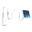 Support de Bureau Support Tablette Flexible Universel Pliable Rotatif 360 T33 pour Huawei MateBook HZ-W09 Bleu Ciel