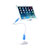 Support de Bureau Support Tablette Flexible Universel Pliable Rotatif 360 T41 pour Apple iPad 3 Bleu Ciel