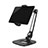 Support de Bureau Support Tablette Flexible Universel Pliable Rotatif 360 T44 pour Apple iPad Mini 2 Noir
