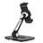 Support de Bureau Support Tablette Flexible Universel Pliable Rotatif 360 T47 pour Huawei MatePad 5G 10.4 Noir Petit