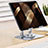 Support de Bureau Support Tablette Universel N04 pour Apple iPad Mini 6 Argent Petit