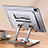 Support de Bureau Support Tablette Universel N04 pour Apple iPad Mini 6 Argent Petit