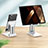 Support de Bureau Support Tablette Universel N07 pour Apple iPad Pro 12.9 (2020) Blanc Petit