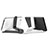 Support de Bureau Support Tablette Universel T23 pour Huawei Honor Pad V6 10.4 Noir Petit