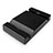 Support de Bureau Support Tablette Universel T26 pour Apple iPad New Air (2019) 10.5 Noir Petit