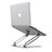 Support Ordinateur Portable Universel K02 pour Apple MacBook Air 13 pouces Argent Petit