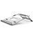 Support Ordinateur Portable Universel K05 pour Apple MacBook Pro 13 pouces Argent Petit