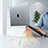 Support Ordinateur Portable Universel K11 pour Apple MacBook Air 13 pouces (2020) Argent Petit