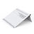 Support Ordinateur Portable Universel K11 pour Apple MacBook Air 13 pouces (2020) Argent Petit